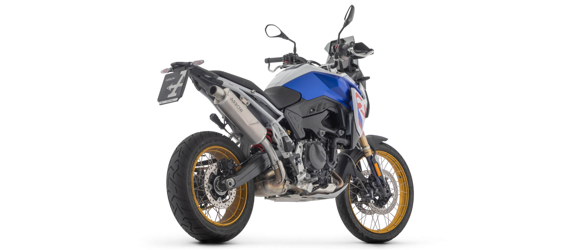 Silencieux Homologué ARROW Indy-Race EVO embout Inox pour F900GS et Adventure (24-25)