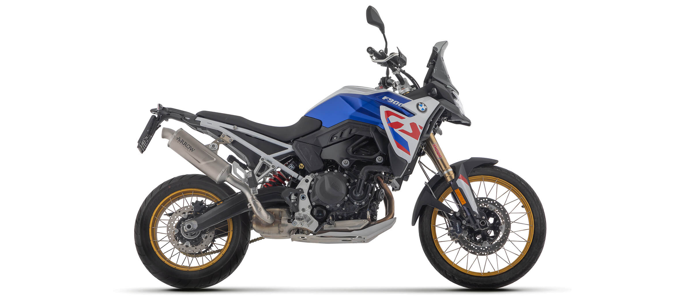 Silencieux Homologué ARROW Indy-Race EVO embout Inox pour F900GS et Adventure (24-25)