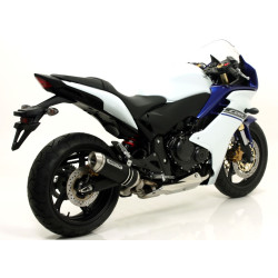 Ligne d'échappement ARROW Thunder embout Inox pour CBR600F (11-13)