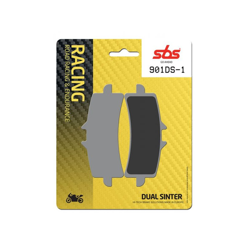 Plaquette de Frein Avant Racing SBS 901DS-1 - Carbone Céramique Compétition Plaquette de Frein Avant Racing SBS 901DS-1 - Carbone Céramique Compétition