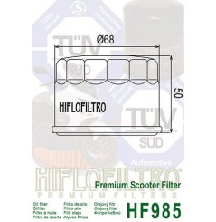 Filtre à Huile Moto HF985