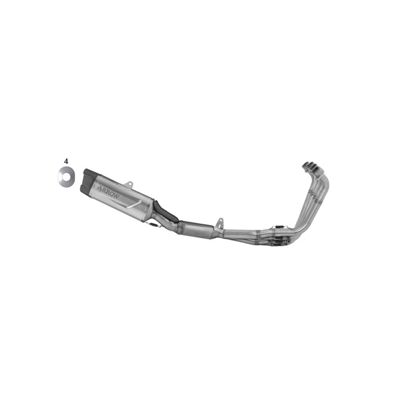 Ligne d'Échappement Homologué ARROW Indy-Race EVO pour Honda CB650R (24-25) CBR650R (24-25) Ligne d'Échappement Homologué ARROW Indy-Race EVO pour Honda CB650R (24-25) CBR650R (24-25)