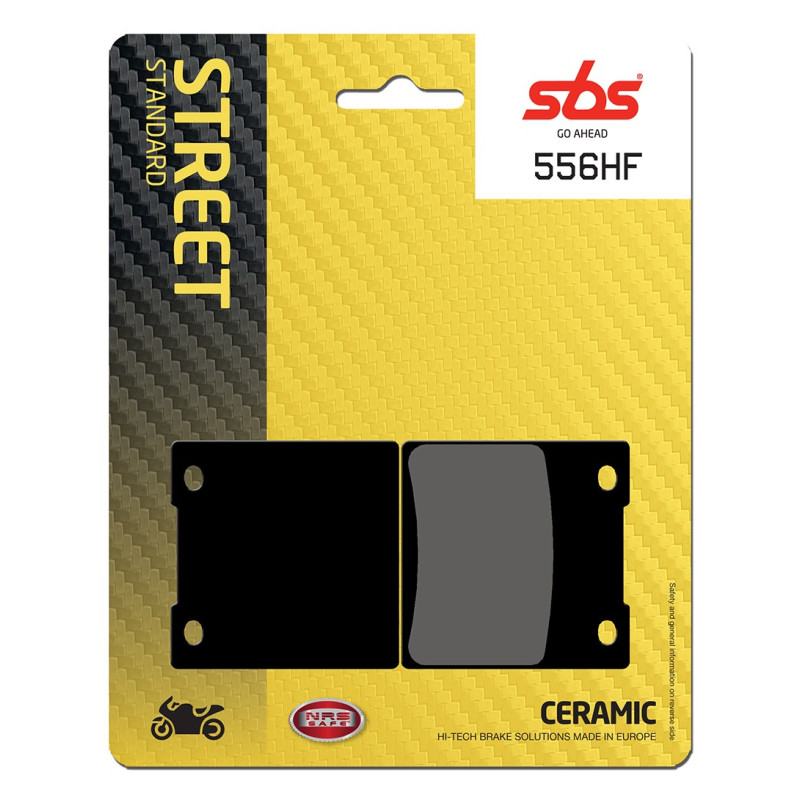 Plaquette de Frein Arrière SBS 556HF - Organique Route Plaquette de Frein Arrière SBS 556HF - Organique Route