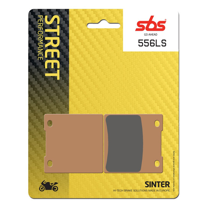 Plaquette de Frein Arrière Racing SBS 556RQ - Carbone Céramique Piste Plaquette de Frein Arrière Racing SBS 556RQ - Carbone Céramique Piste