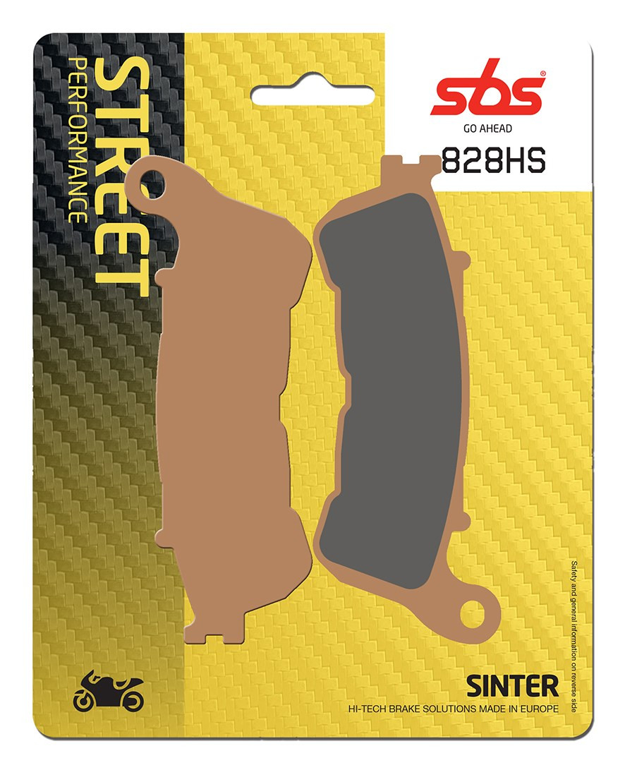 Plaquette de Frein Avant SBS 828HS - Syntérisé Route