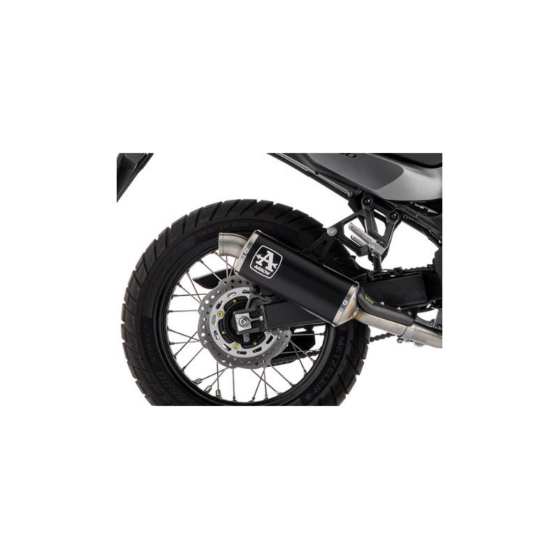 Silencieux Homologué ARROW Indy-Race embout Inox pour 750 Transalp (23-25) Silencieux Homologué ARROW Indy-Race embout Inox pour 750 Transalp (23-25)