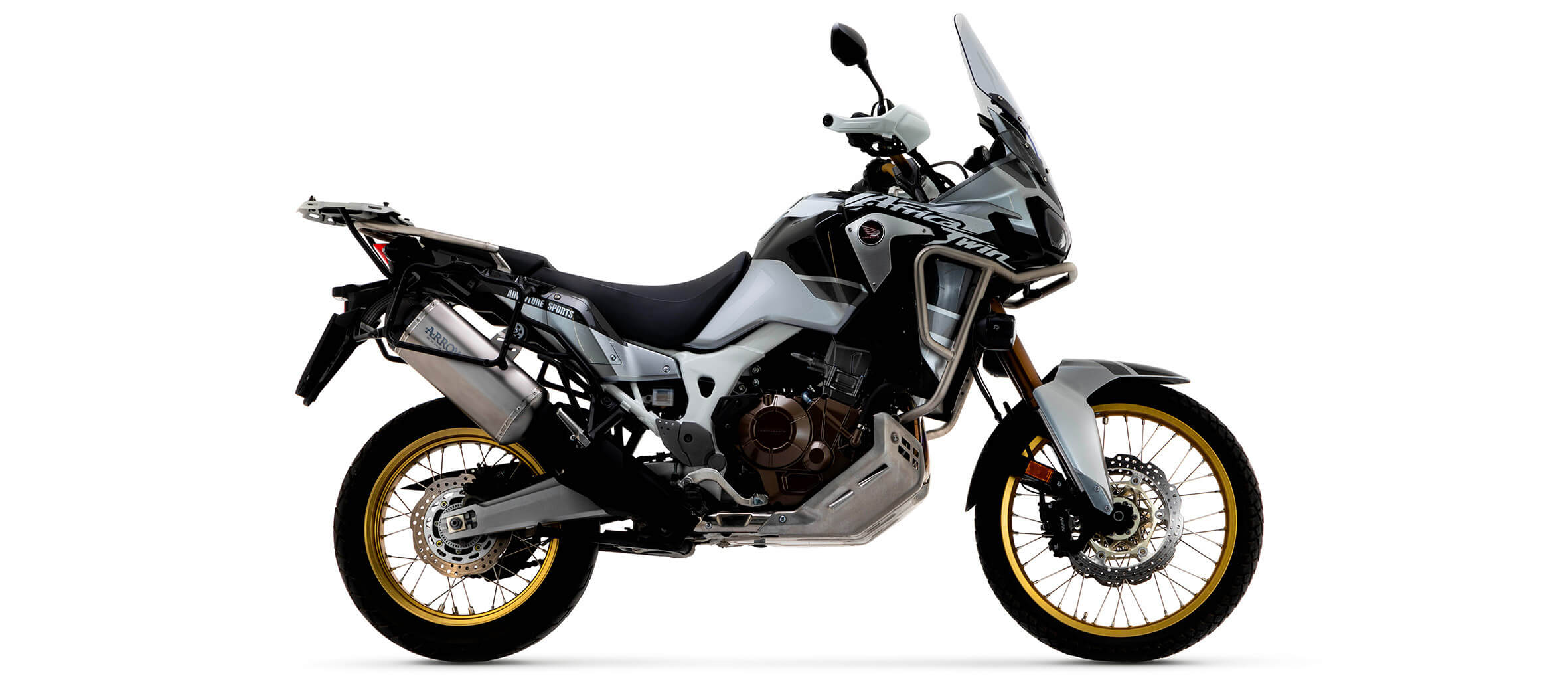 Ligne d'échappement Racing ARROW Sonora pour Africa Twin Adventure Sport 1000 (18-19)