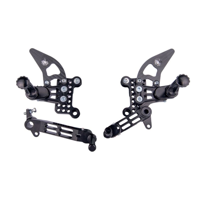Commandes reculées Spider pour Ducati 749 (03-06) Commandes reculées Spider pour Ducati 749 (03-06)