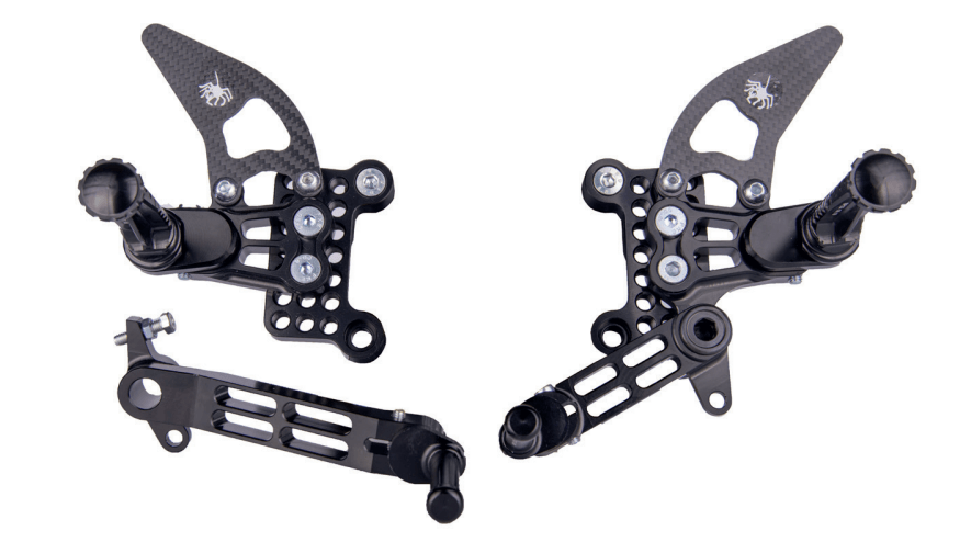 Commandes reculées Spider pour Ducati 749S (03-06)