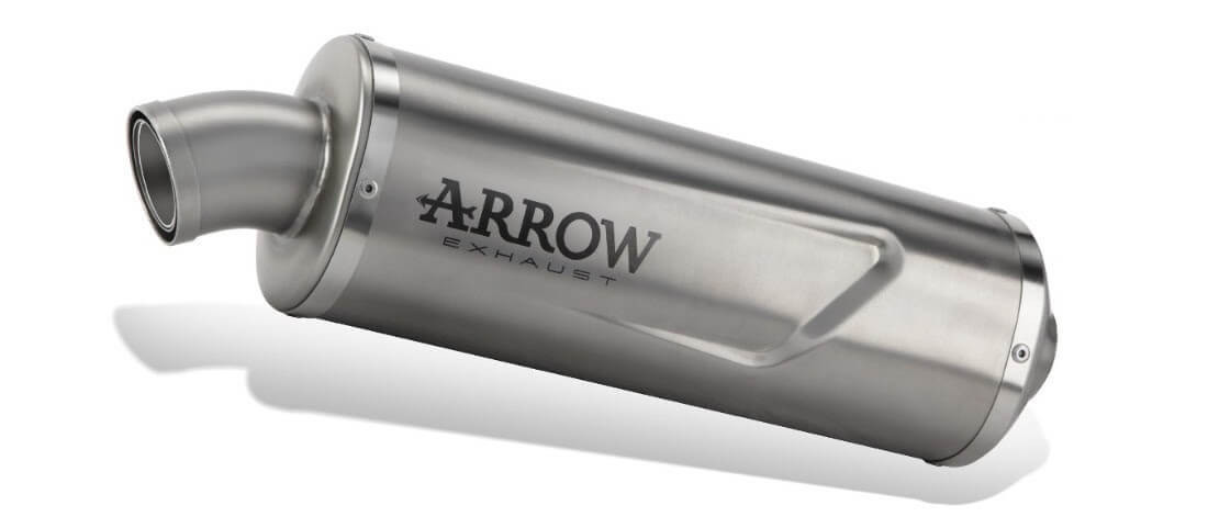 Ligne d'échappement Racing ARROW Indy-Race EVO embout Inox pour Kove 800 X Pro (24-25)