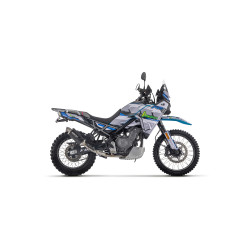 Silencieux Homologué ARROW Indy-Race EVO embout Inox pour CF Moto 450 MT (24-25)