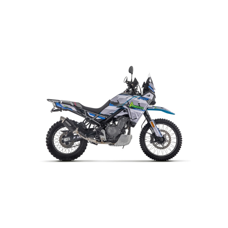 Silencieux Homologué ARROW Indy-Race EVO embout Inox pour CF Moto 450 MT (24-25) Silencieux Homologué ARROW Indy-Race EVO embout Inox pour CF Moto 450 MT (24-25)