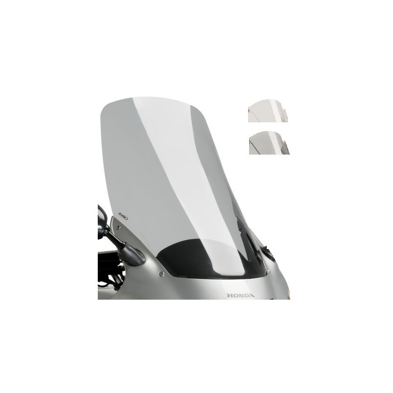 Bulle Touring Puig 3762F Fumé Foncé Pour Yamaha Tracer 7/700 GT (2020-2023) - Acrylique 4mm, Protection UV