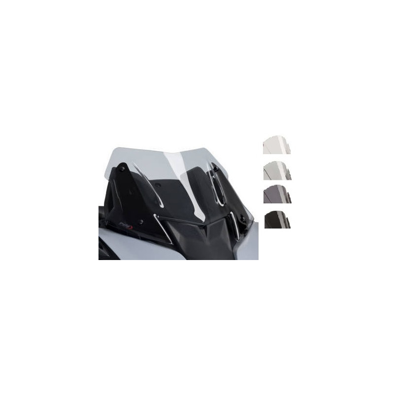 Pare-brise Puig V-Tech Line Sport Pour Honda Forza 350 (2021-2024) - Fumé Foncé
