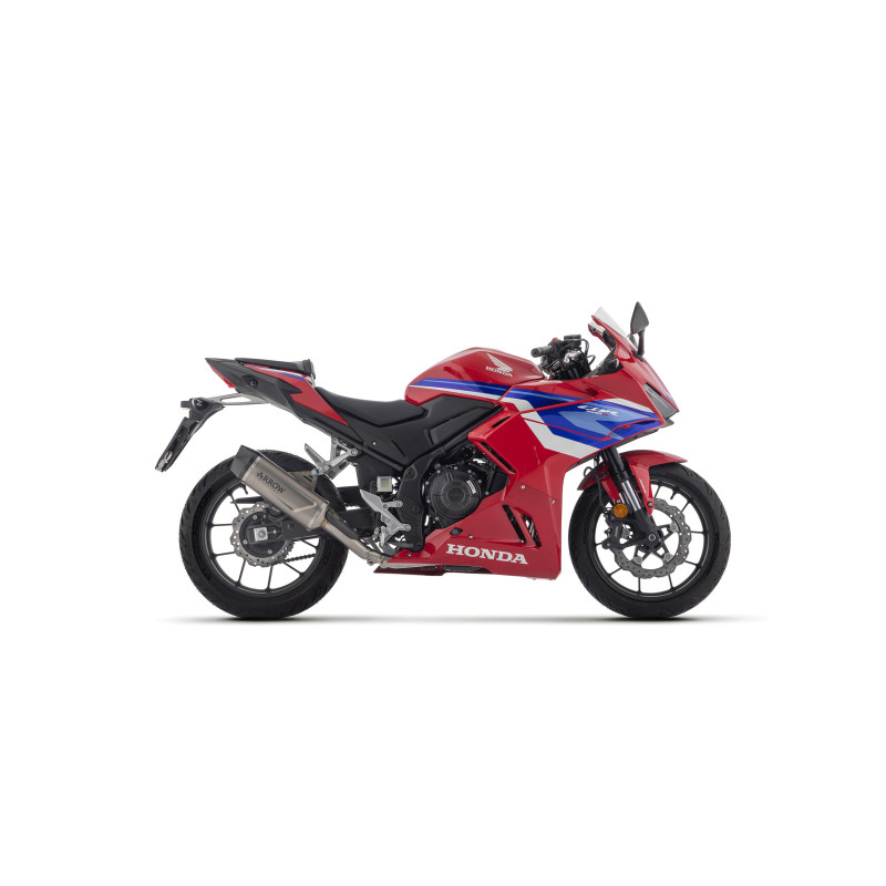 Silencieux Homologué ARROW Indy-Race EVO pour CBR 500 R (24-25) Silencieux Homologué ARROW Indy-Race EVO pour CBR 500 R (24-25)