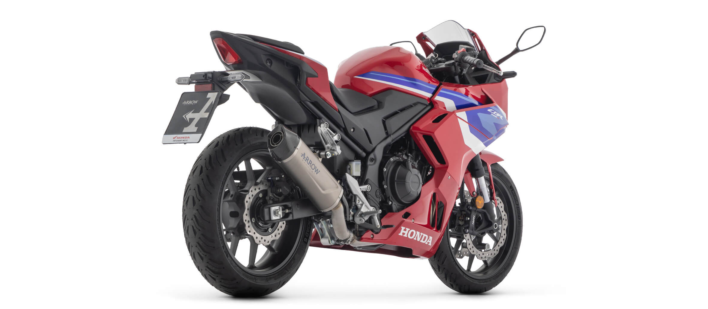 Silencieux Homologué ARROW Indy-Race EVO pour CBR 500 R (24-25)