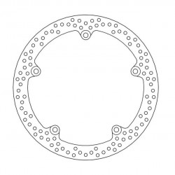 Disque de frein Avant Moto-Master Halo pour Honda NC 700 S et X (12-14) - 110532