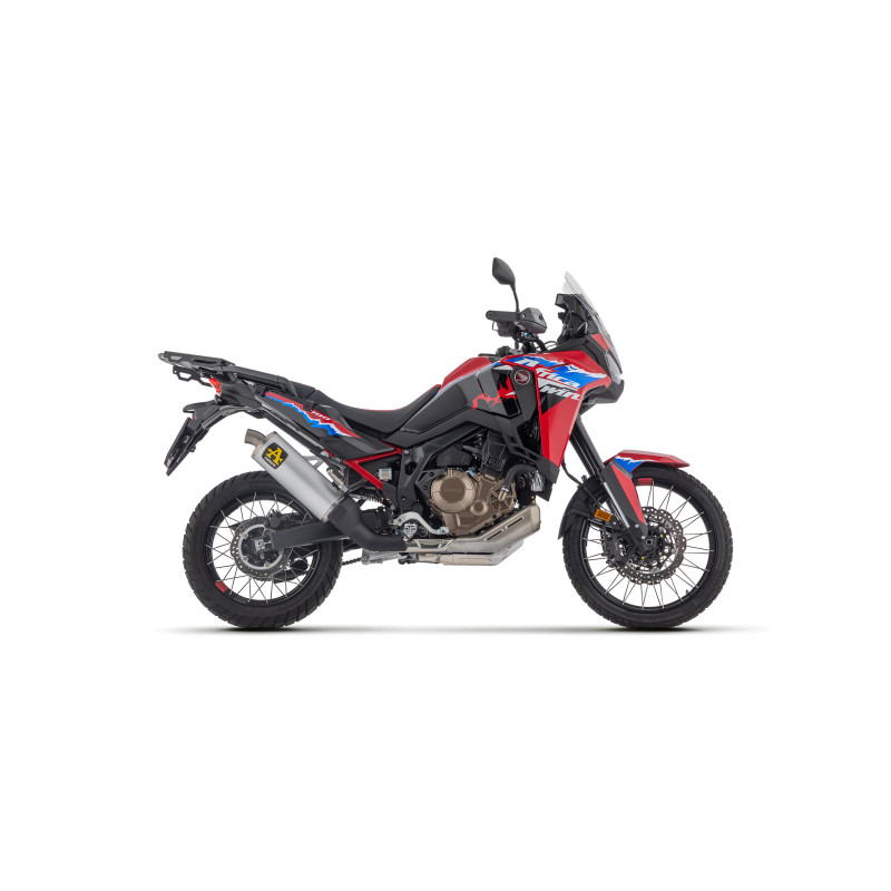 Ligne d'échappement ARROW Maxi Race-Tech embout Inox pour Africa Twin 1100 CRF L (24-25) et Africa Twin ADV Sport (24-25) Ligne d'échappement ARROW Maxi Race-Tech embout Inox pour Africa Twin 1100 CRF L (24-25) et Africa Twin ADV Sport (24-25)