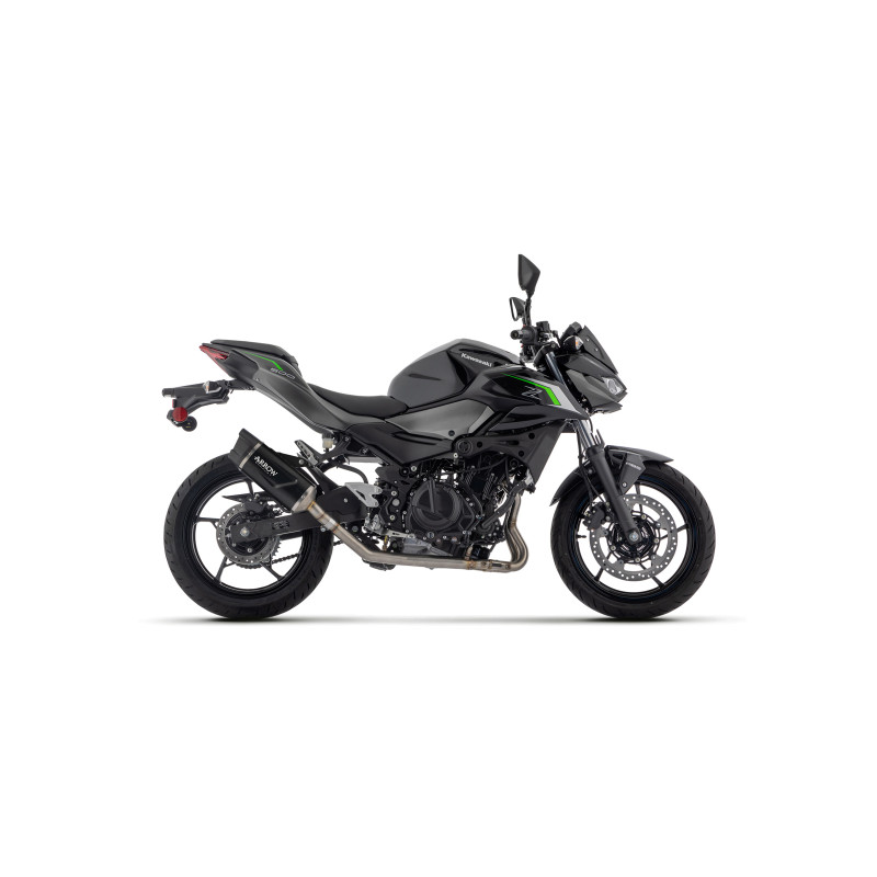 Silencieux Homologué ARROW Indy-Race EVO embout carbone pour Z 500 (24-25) Silencieux Homologué ARROW Indy-Race EVO embout carbone pour Z 500 (24-25)