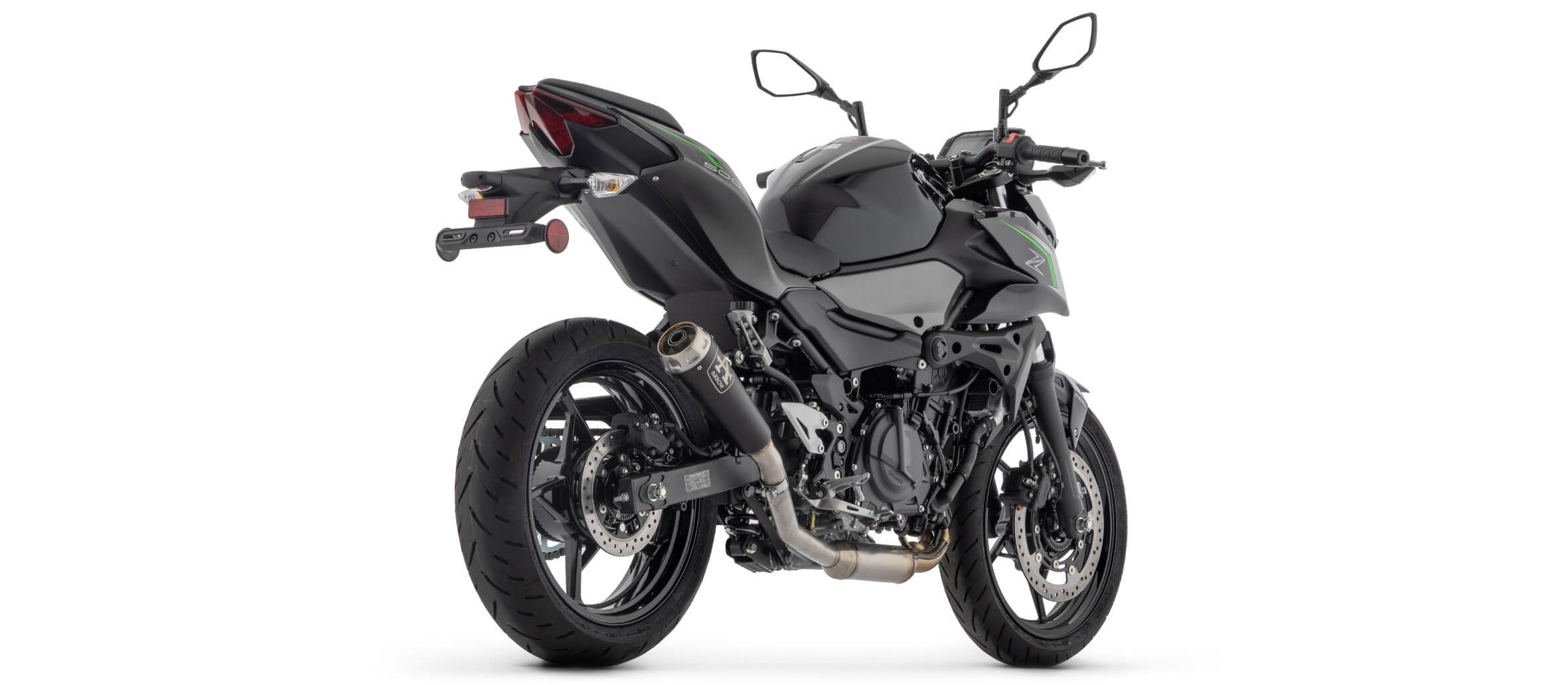 Ligne d'échappement ARROW Pro-Race embout Inox pour Z 500 (24-25)