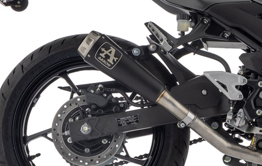 Ligne d'échappement ARROW Pro-Race embout Inox pour Ninja 500 (24-25)
