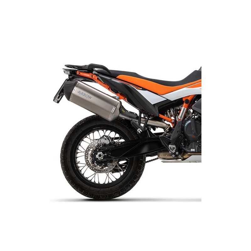 Silencieux Homologué ARROW Sonora + Décatalyseur Arrow pour 890 SMT (24-25) Silencieux Homologué ARROW Sonora + Décatalyseur Arrow pour 890 SMT (24-25)