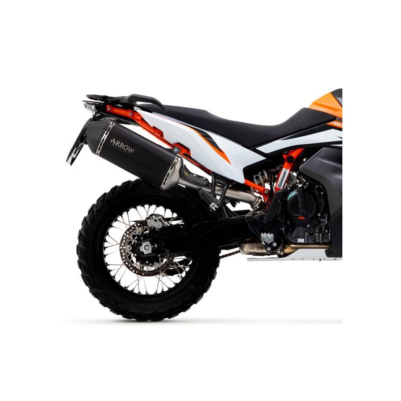 Silencieux Racing ARROW Sonora + Décatalyseur Arrow pour 890 SMT (24-25) Silencieux Racing ARROW Sonora + Décatalyseur Arrow pour 890 SMT (24-25)