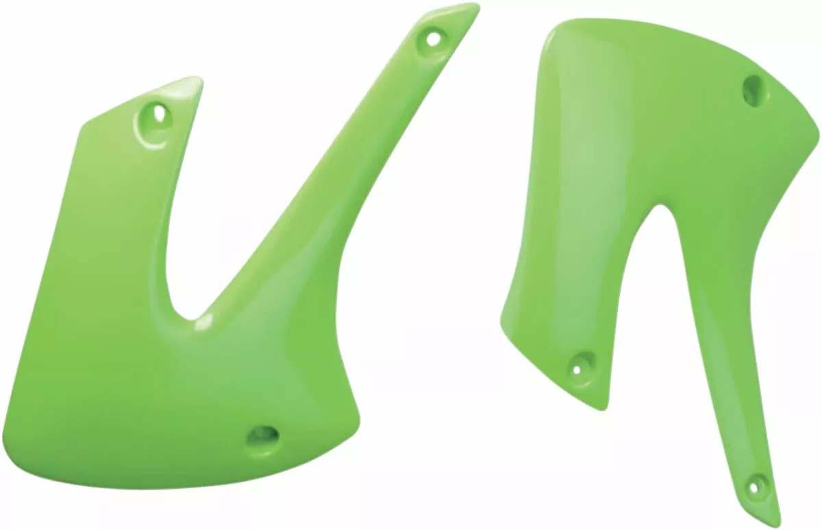 Ouies de Radiateur Vert UFO Moto pour Kawasaki KX85 (01-13) -  KA03717