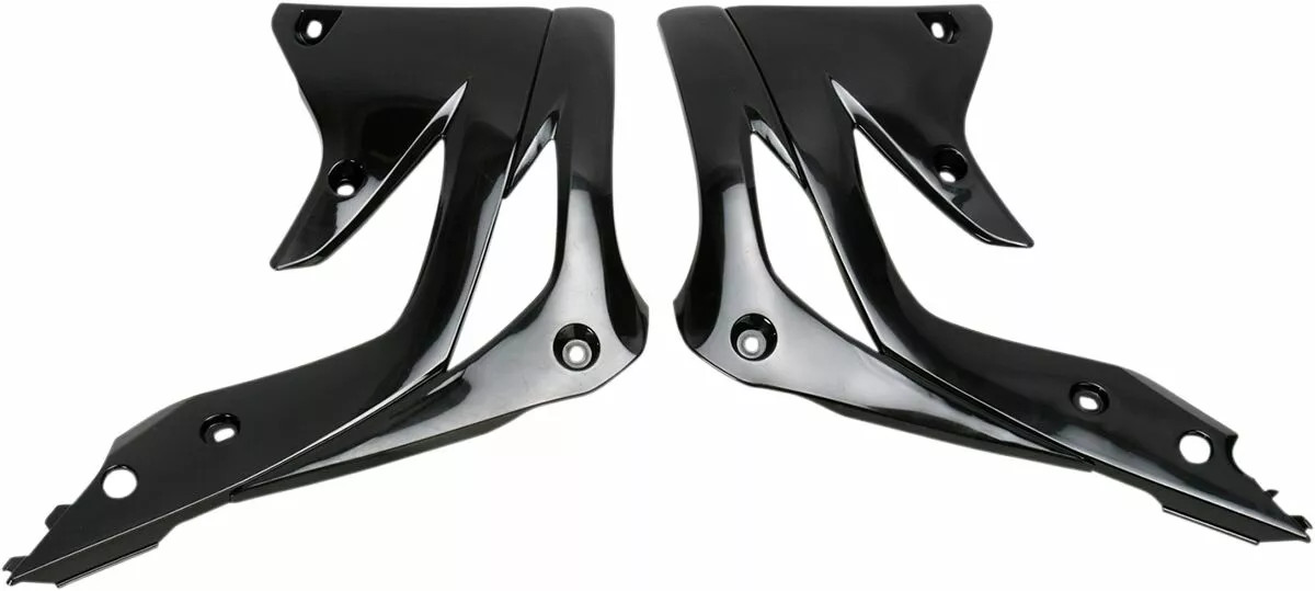 Ouies de Radiateur Noir UFO Moto pour Kawasaki KX450 F (12-15) - KA04719