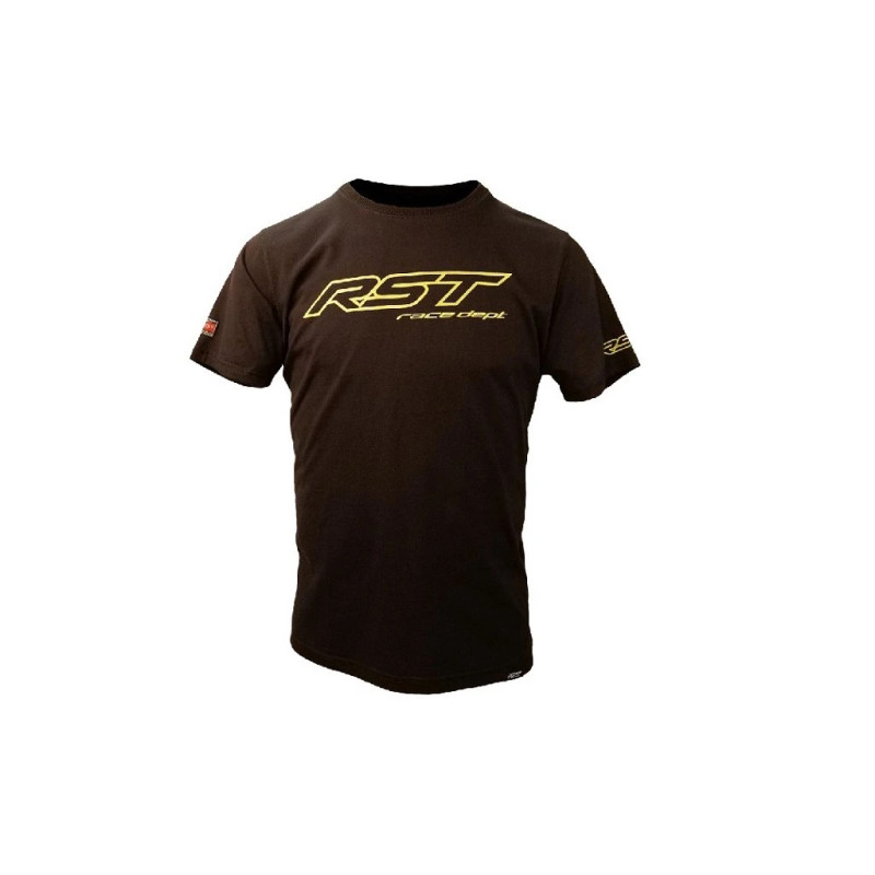 T-Shirt RST Logo Race Noir Jaune T-Shirt RST Logo Race Noir Jaune