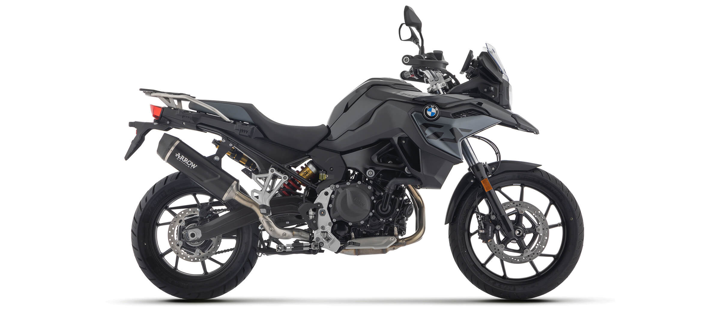 Silencieux Homologué ARROW Indy-Race EVO + Décatalyseur pour F 800 GS (24-25)