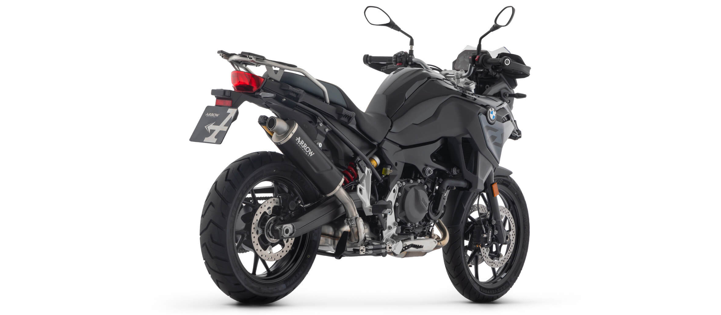 Silencieux Homologué ARROW Indy-Race EVO embout Inox + Décatalyseur pour F 800 GS (24-25)