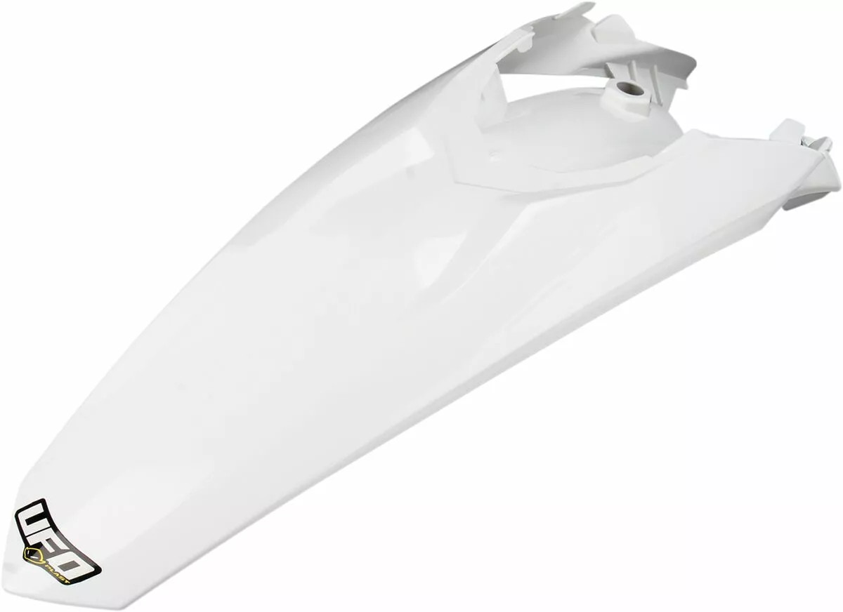 Garde Boue Arrière Blanc UFO Moto pour KTM SX125 (11-12) SX150 (11-12) SX250 (11-12) - KT04024