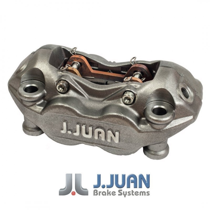 Paire d'Étrier de Frein Avant Radial J.Juan 4 Pistons Ø32mm Entraxe 108mm (défaut couleur)