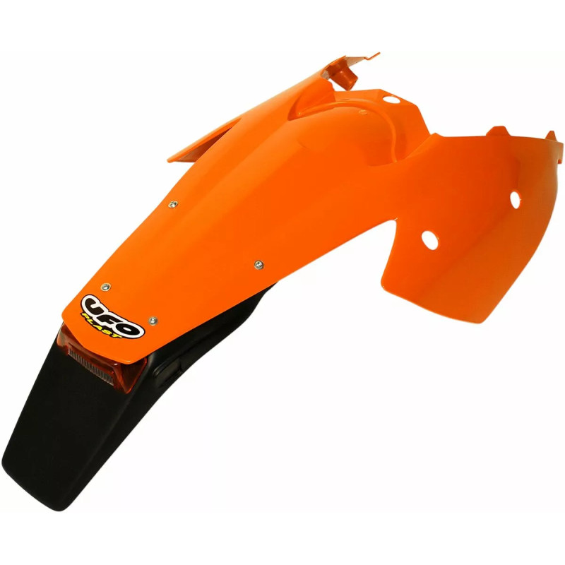 Garde Boue Avant + Plaques Latérales Orange UFO Moto pour KTM EXC125 (04-07) EXC200 (04-07) EXC250 (04-07) EXC-F250 (2007)