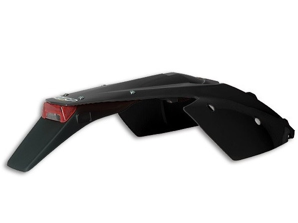 Garde Boue Avant + Plaques Latérales NOIR UFO Moto pour KTM EXC125 (04-07) EXC200 (04-07) EXC250 (04-07) EXC-F250 (2007)