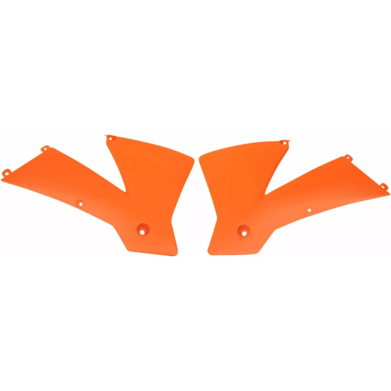 Ouies de Radiateur UFO Orange Moto pour KTM SX125 (01-04) SX200 (01-04) SX250 (01-04) - KT03065
