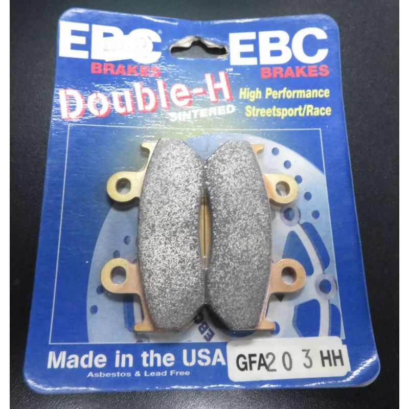 Plaquette de Frein Avant EBC GFA203HH - Synthérisé Piste Plaquette de Frein Avant EBC GFA203HH - Synthérisé Piste