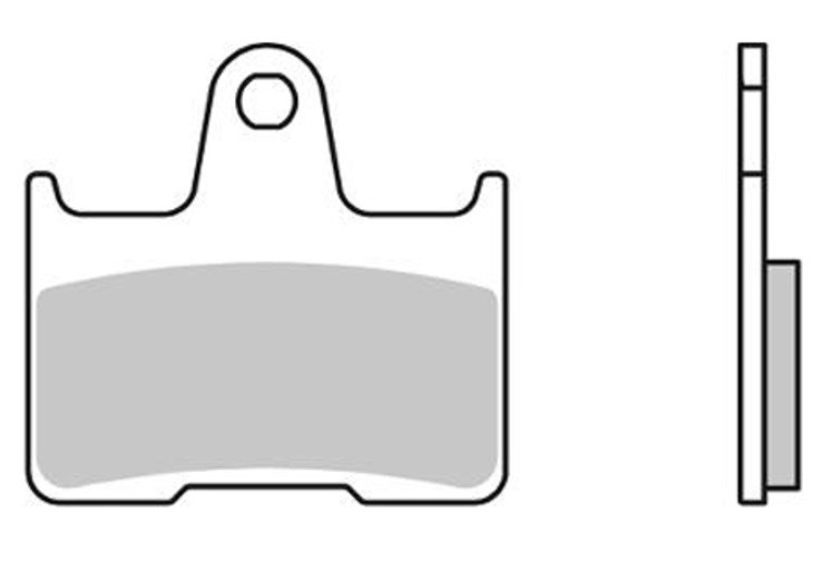 Plaquette de frein Arrière Brembo 07KS06SP - Syntérisé Route