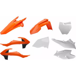 Kit Plastique PoliSport pour Moto KTM SX125 (16-18) SX150 (16-18) - 90750