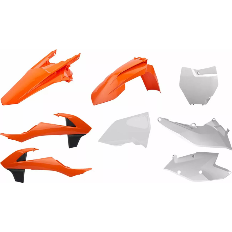 Kit Plastique PoliSport pour Moto KTM SX-F250 (16-18) SX-F350 (16-18) SX-F450 (16-18) - 90750