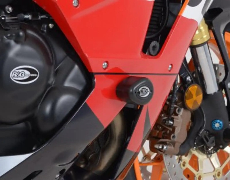 Tampon de protection Noir R&G Aero pour CBR 600 RR (24-25) CP0341BL