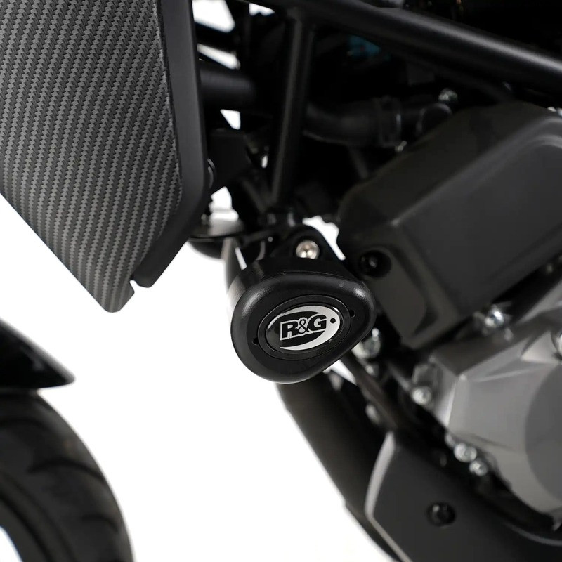 Tampon de protection Noir R&G Aero pour ZX-6R (24-25) CP0567BL