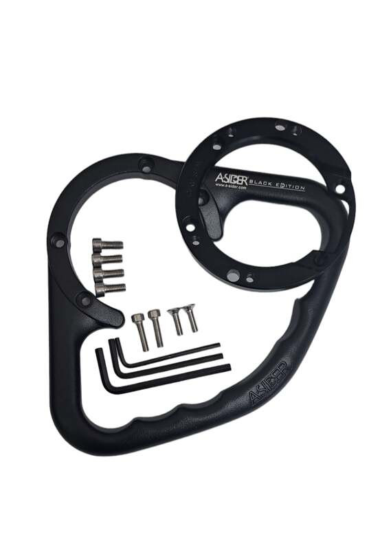 Poignée de Reservoir Noir A-Sider pour 1300 Hayabusa (21-24)