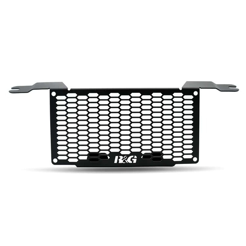 Protection de Radiateur d'Huile PRO Alu Noir R&G pour BMW S 1000 R (21-24) - OCG0049PROBK