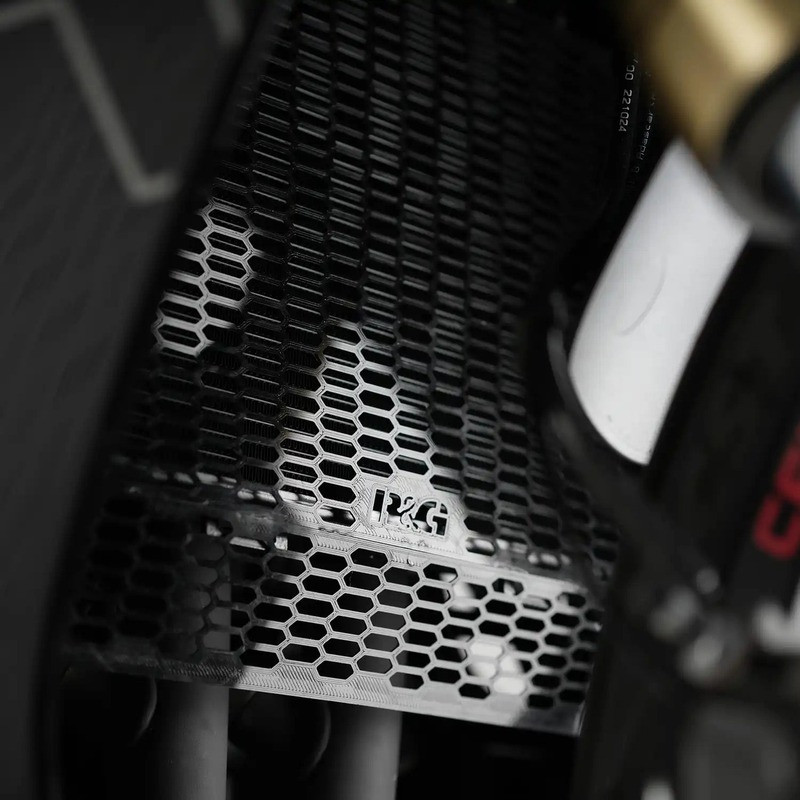 Protection de Radiateur PRO Alu (Noir) R&G pour 450 SR (23-24) - RAD0319PROBK