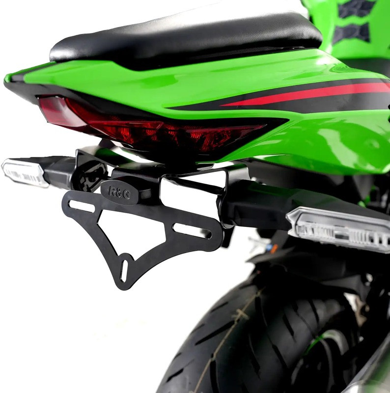 Support de Plaque Court R&G pour ZX-4R et ZX-4RR (24-25) LP0371BK