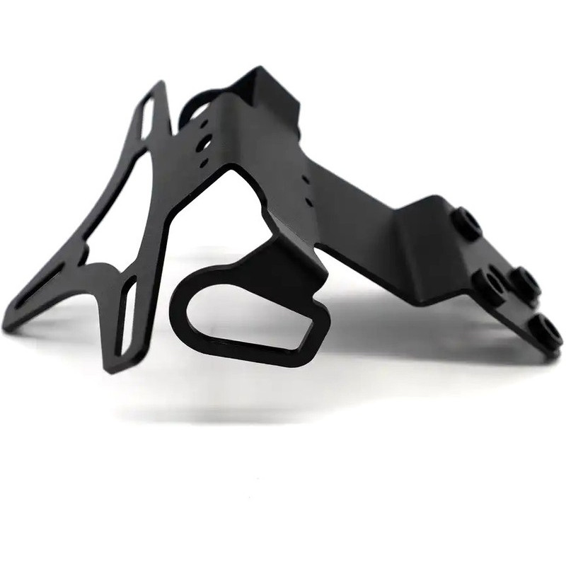 Support de Plaque Court R&G pour ZX-4R et ZX-4RR (24-25) LP0371BK Support de Plaque Court R&G pour ZX-4R et ZX-4RR (24-25) LP0371BK