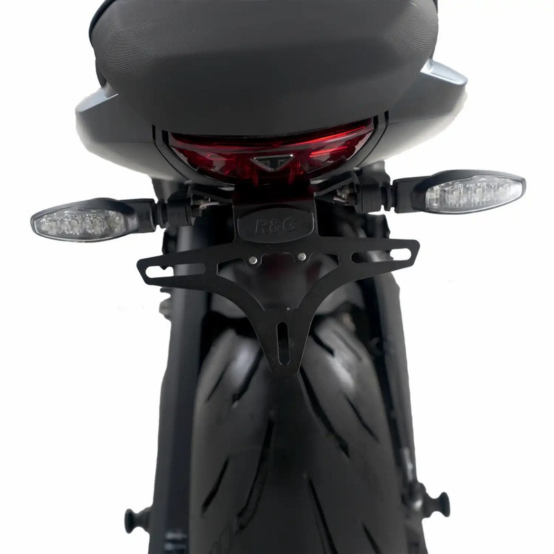 Support de Plaque Court R&G pour Daytona 660 (24-25) LP0381BK Support de Plaque Court R&G pour Daytona 660 (24-25) LP0381BK