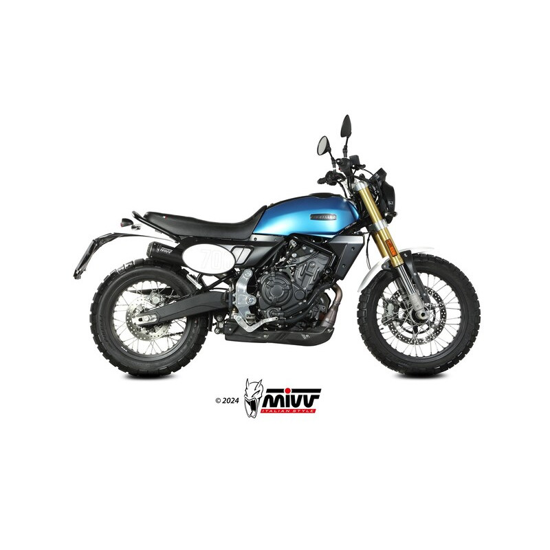 Silencieux MIVV X-M1 pour 700 Caballero (23-24) FM.002.LC4B Silencieux MIVV X-M1 pour 700 Caballero (23-24) FM.002.LC4B